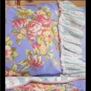 APRIL CORNELL STANDARD RUFFLED PILLOWCASES ONLY BRAND NEW